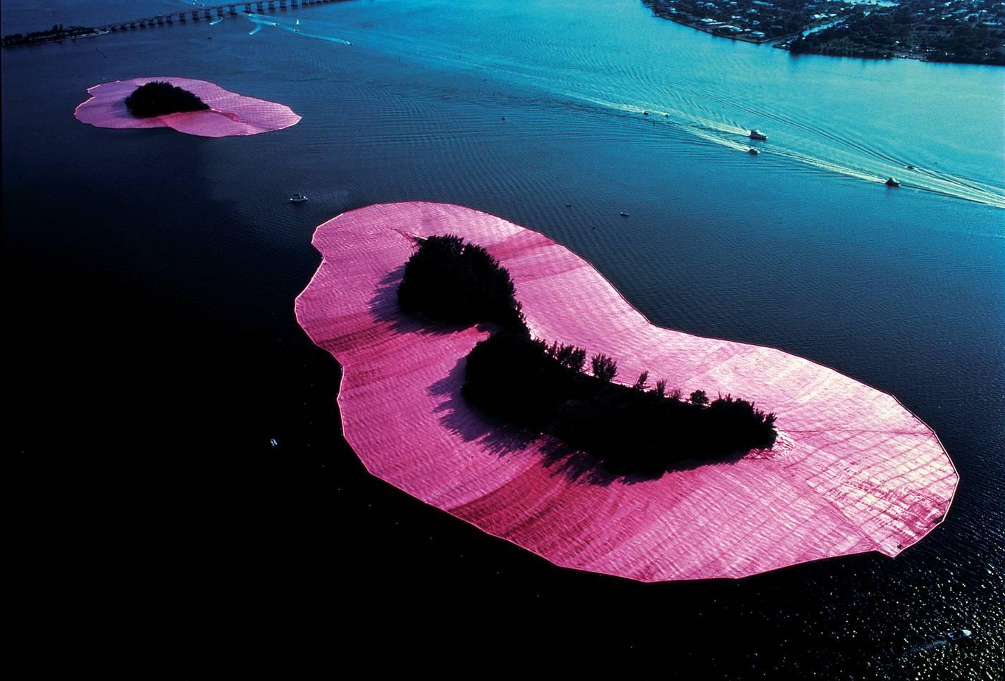 Christo-and-Jeanne-Claude-Surrounded-Island-1980-1983